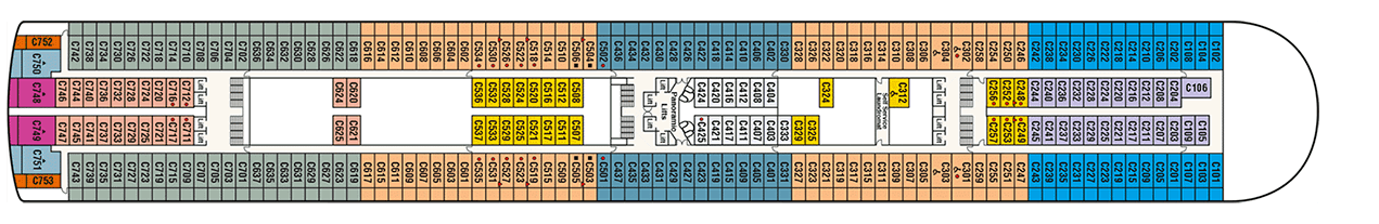 Pont 10 - Caribe - Emerald Princess