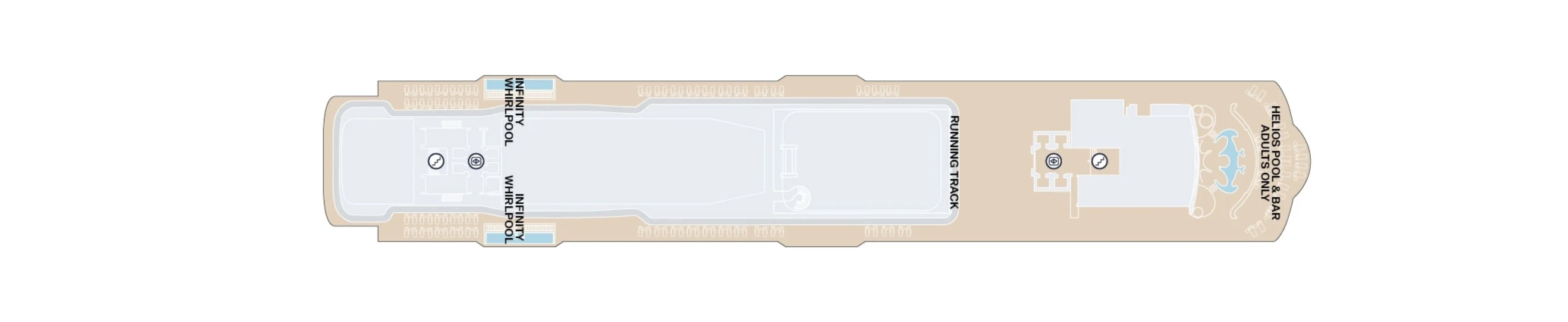 Pont 12 - Deck 12 - Explora III