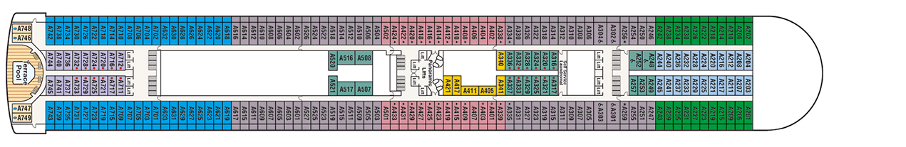 Pont 12 - Aloha - Grand Princess