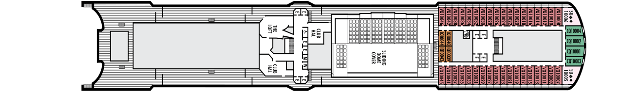 Pont 10 - Panorama - ms Eurodam