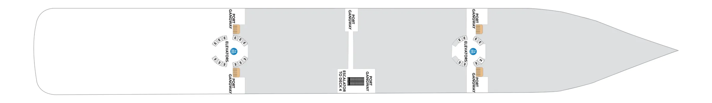 Pont 2 - Deck 02 - Legend of the Seas