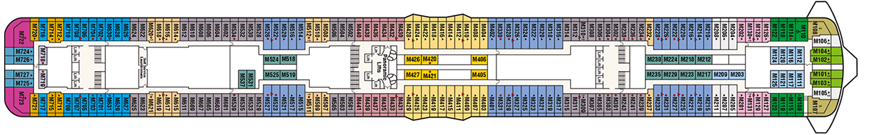 Pont 15 - Marina - Majestic Princess