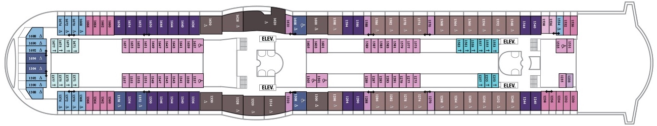 Pont 10 - Navigator of the Seas