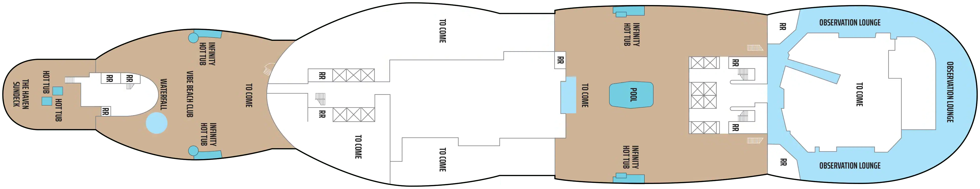 Pont 17 - Deck 17 - Norwegian Aqua
