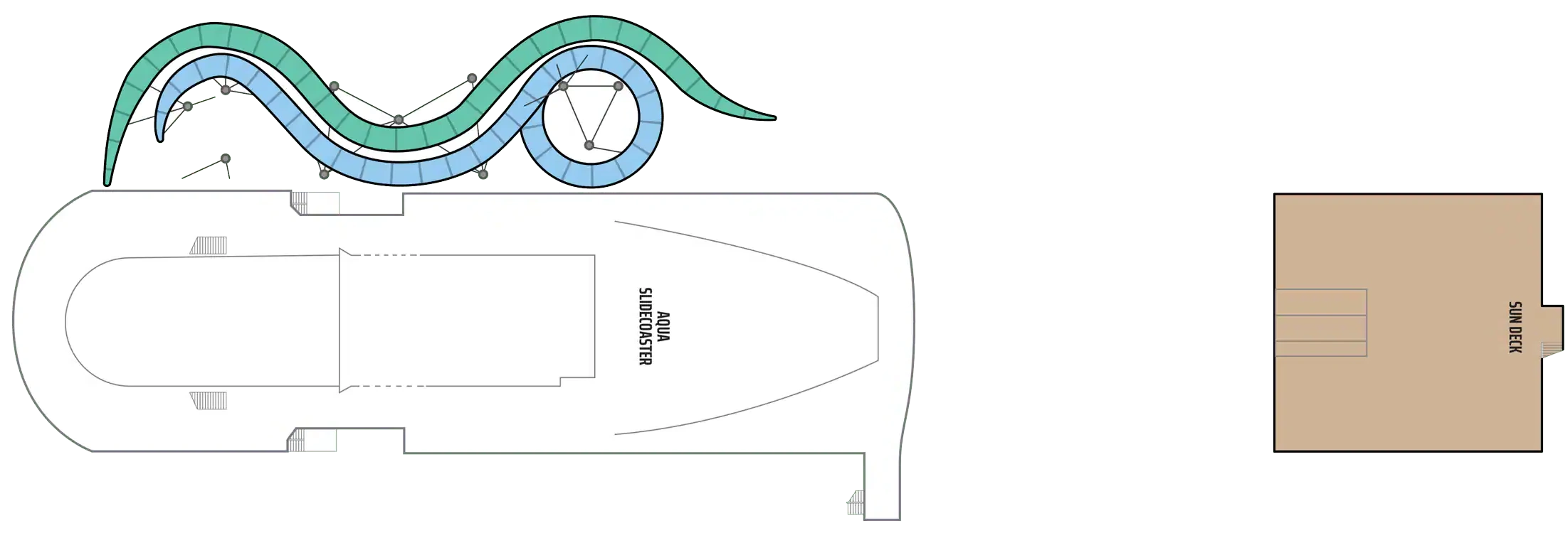 Pont 19 - Deck 19 - Norwegian Aqua