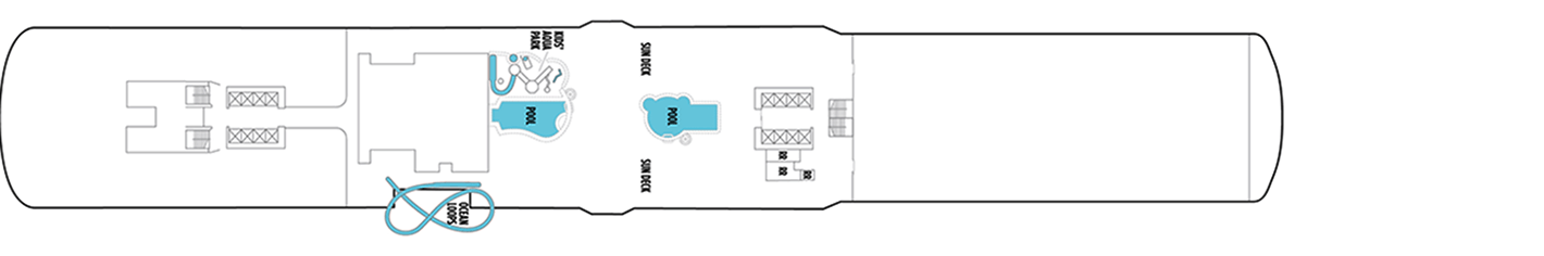 Pont 16 - Deck 16 - Norwegian Encore