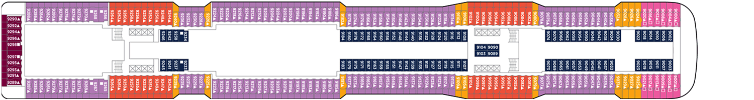 Pont 09 - Deck 9 - Norwegian Epic