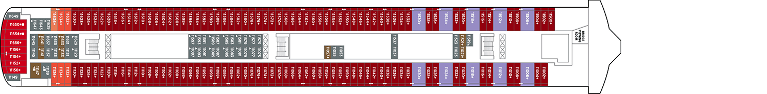 Pont 11 - Deck 11 - Norwegian Pearl