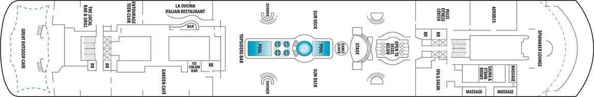 Pont 11 - Pool - Norwegian Sky
