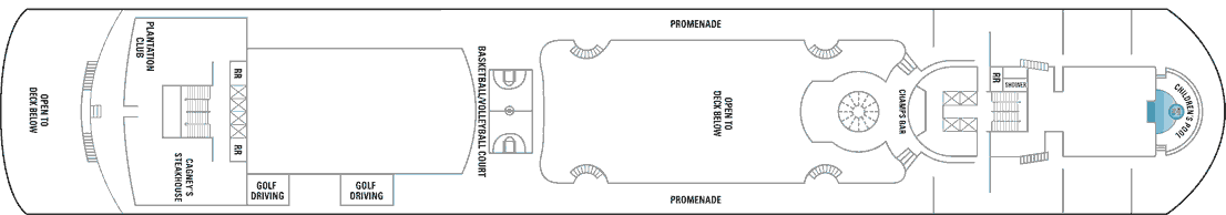 Pont 12 - Sports - Norwegian Sky