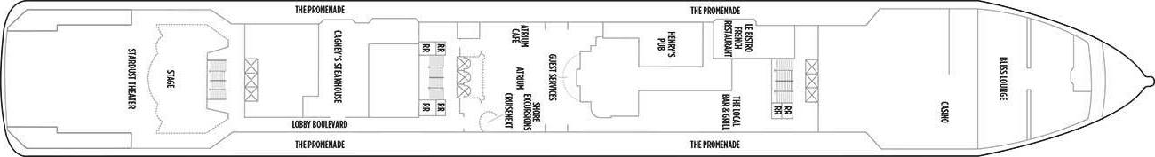 Pont 07 - Deck 7 - Norwegian Spirit