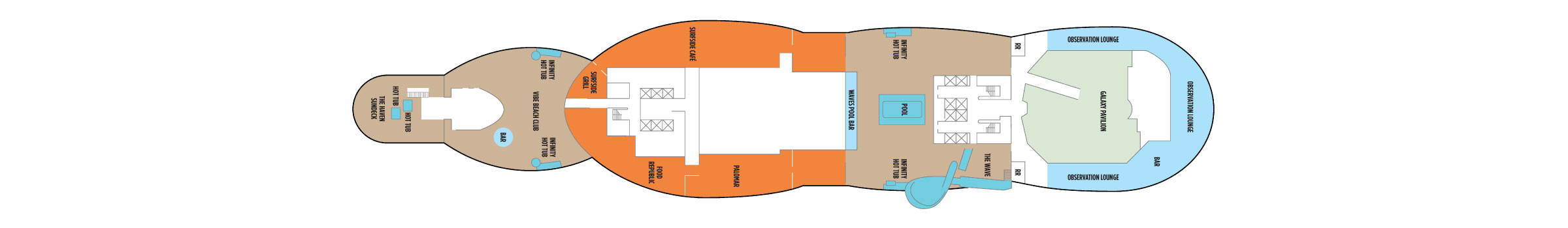Pont 17 - Deck 17 - Norwegian Viva
