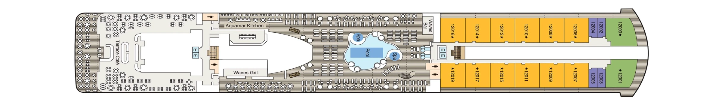 Pont 12 - Deck 12 - Allura
