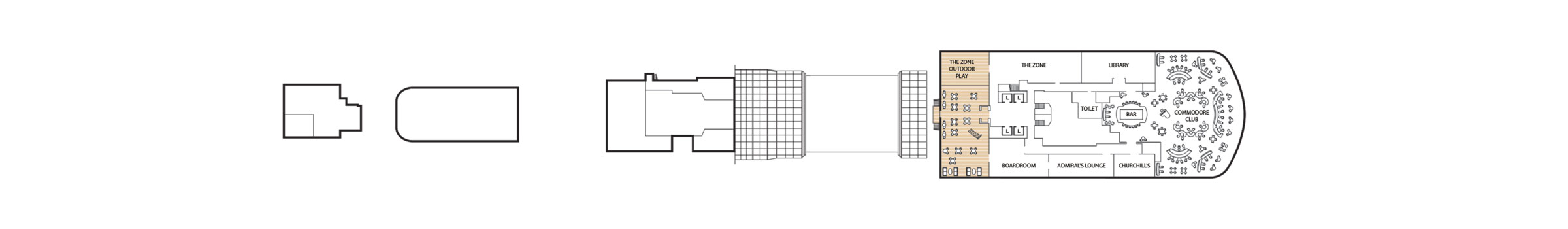 Pont 12 - Deck 12 - Queen Anne