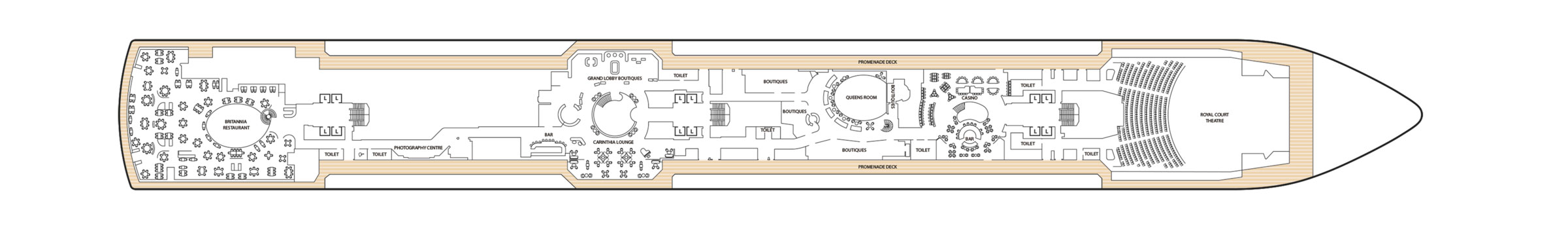 Pont 3 - Deck 03 - Queen Anne