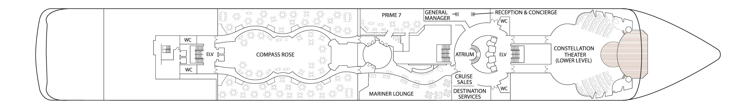 Pont PONT 05 - Seven Seas Mariner