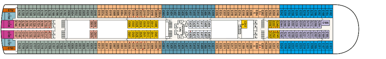 Pont 10 - Caribe - Ruby Princess