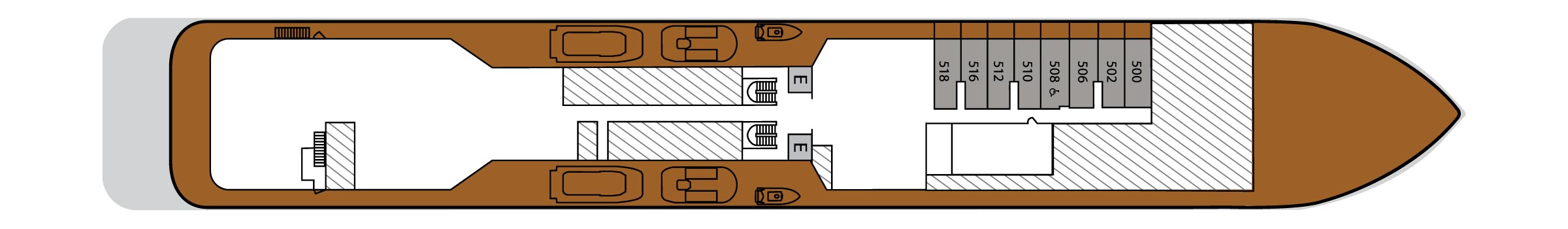 Pont 5 - Deck 05 - Silver Endeavour