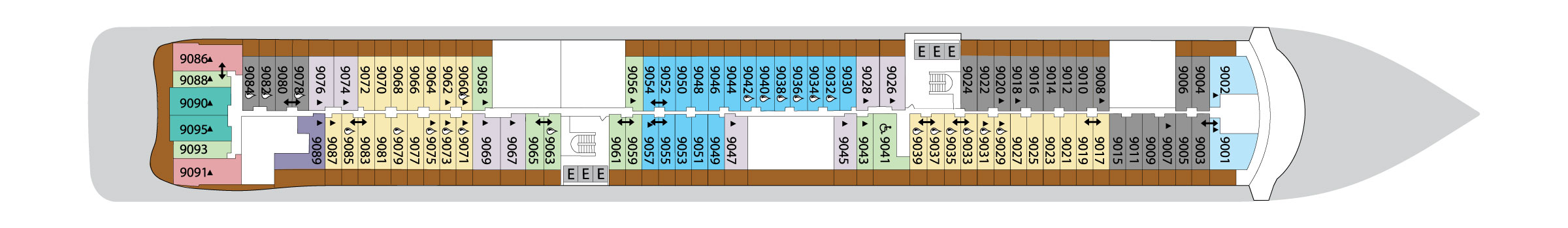 Pont 9 - Deck 09 - Silver Ray
