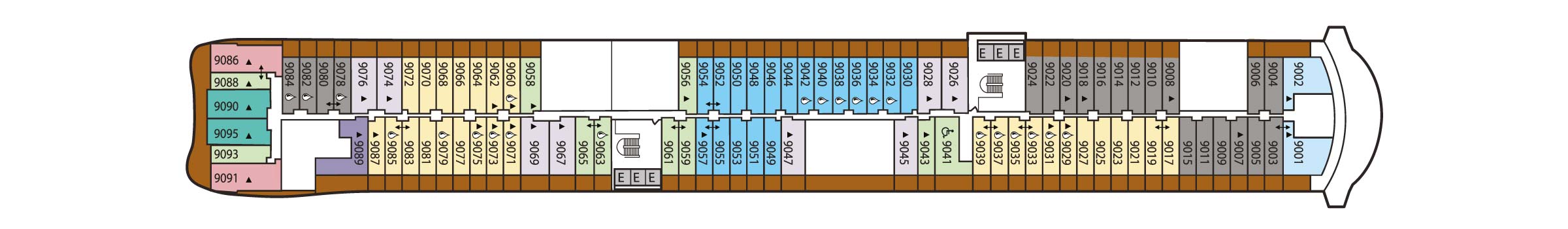 Pont 9 - Deck 09 - Silver Nova
