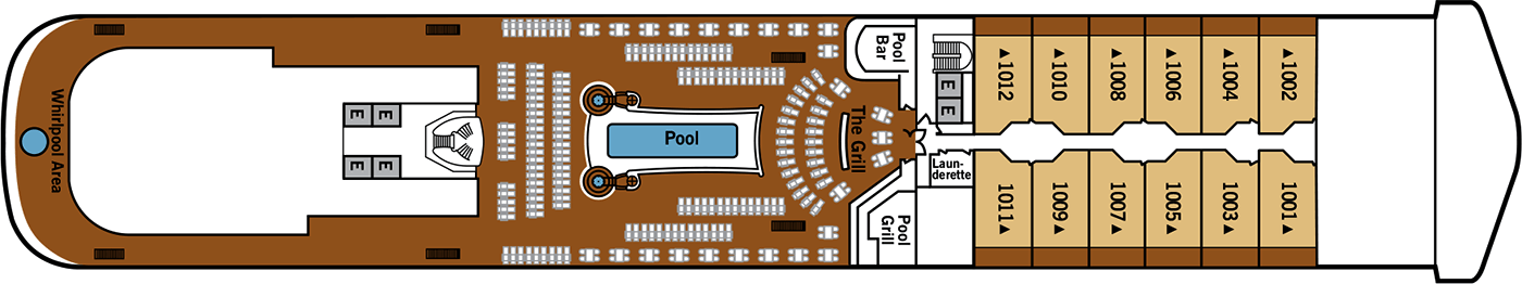 Pont 10 - Deck 10 - Silver Dawn