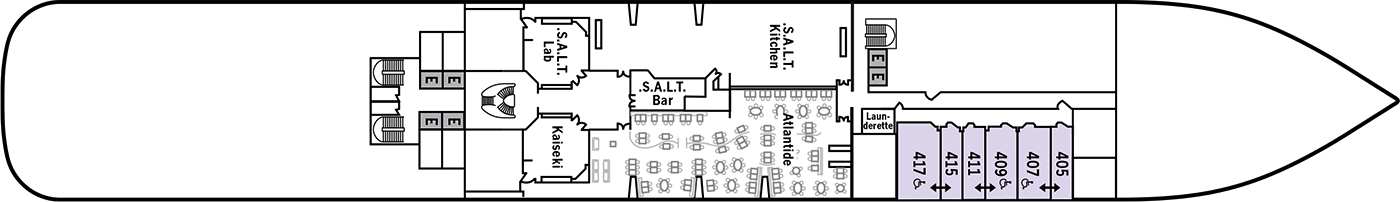 Pont 04 - Deck 4 - Silver Dawn