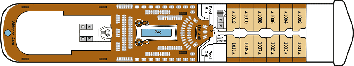 Pont 10 - Deck 10 - Silver Moon