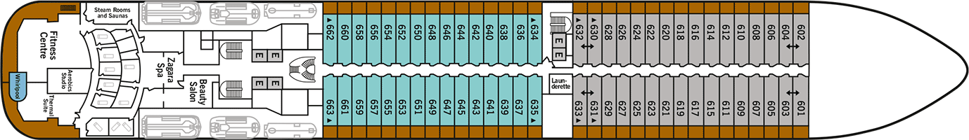 Pont 06 - Deck 6 - Silver Moon