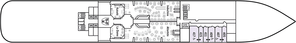 Pont 04 - Deck 4 - Silver Muse