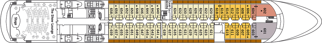 Pont 06 - Deck 6 - Silver Shadow