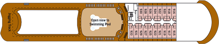 Pont 09 - Deck 9 - Silver Shadow