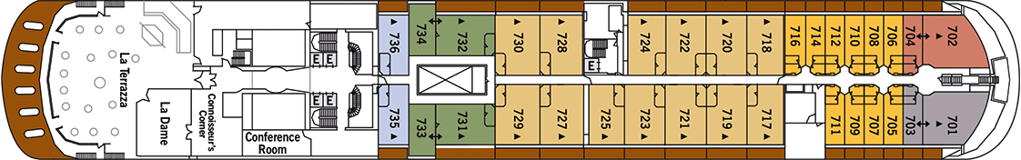Pont 07 - Deck 7 - Silver Whisper
