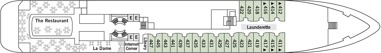 Pont 04 - Deck 4 - Silver Wind
