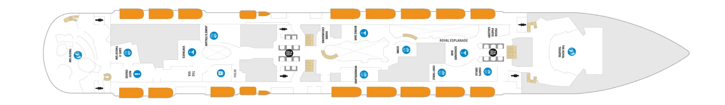 Pont 5 - Deck 05 - Spectrum of the Seas