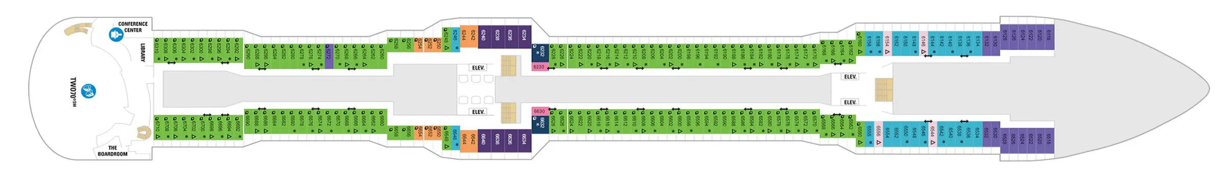 Pont 6 - Deck 06 - Spectrum of the Seas