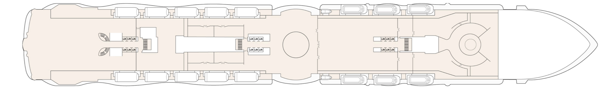 Pont 8 - Deck 08 - Sun Princess