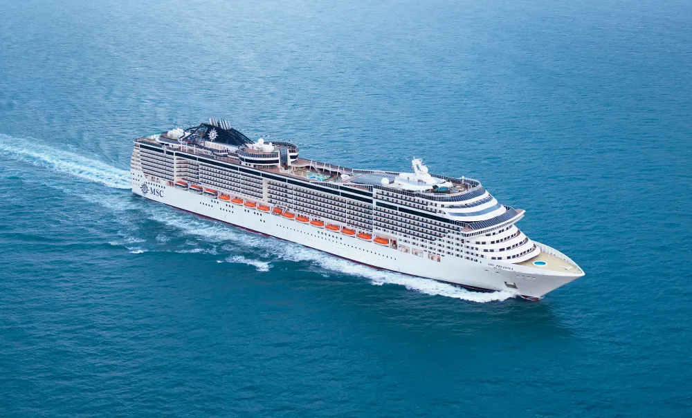 Navire MSC Preziosa