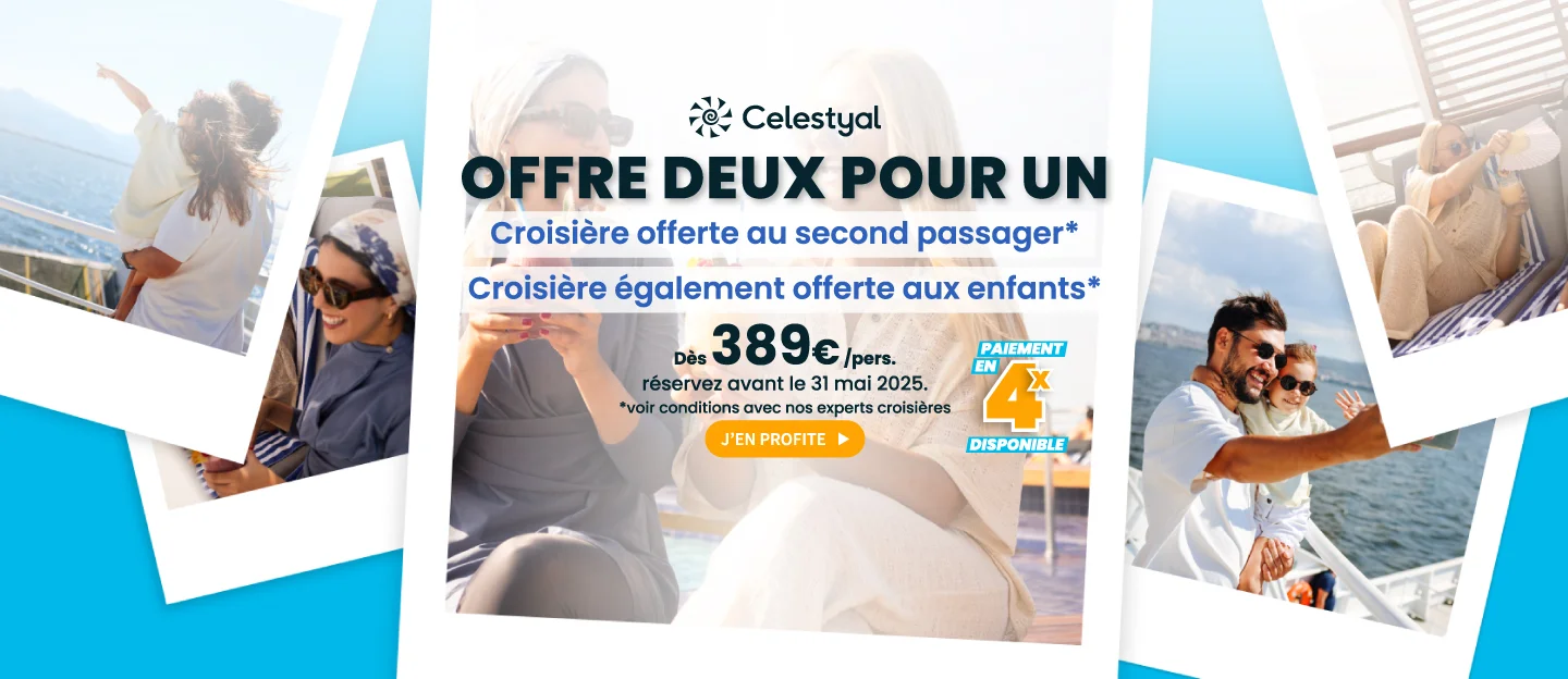 Celestyal - Offre Deux Pour Un